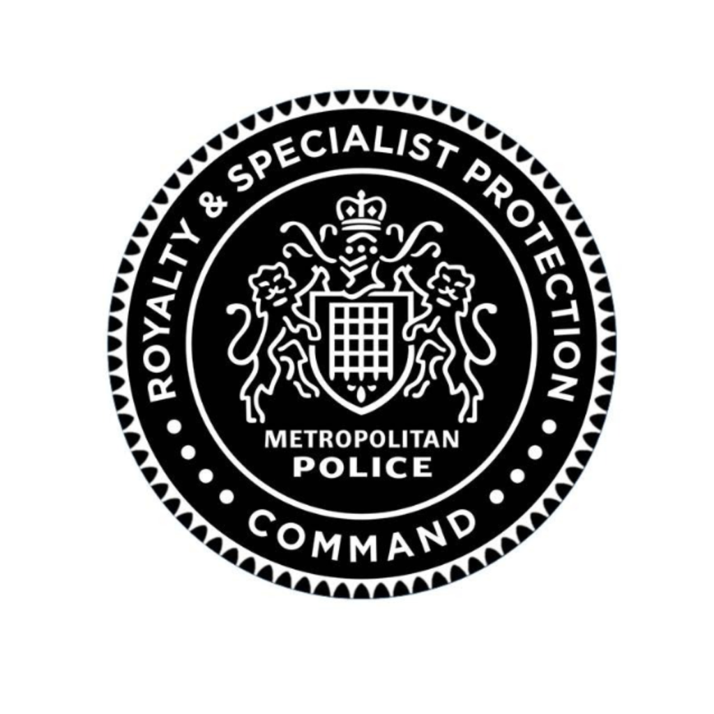 Close-up of the Royalty & Specialist Protection Command ( RaSP) leather polo belt leather and stitching detail