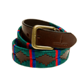 Close-up of the Country Direct & Pampeano 29 Commando RA Leather Polo Belt.