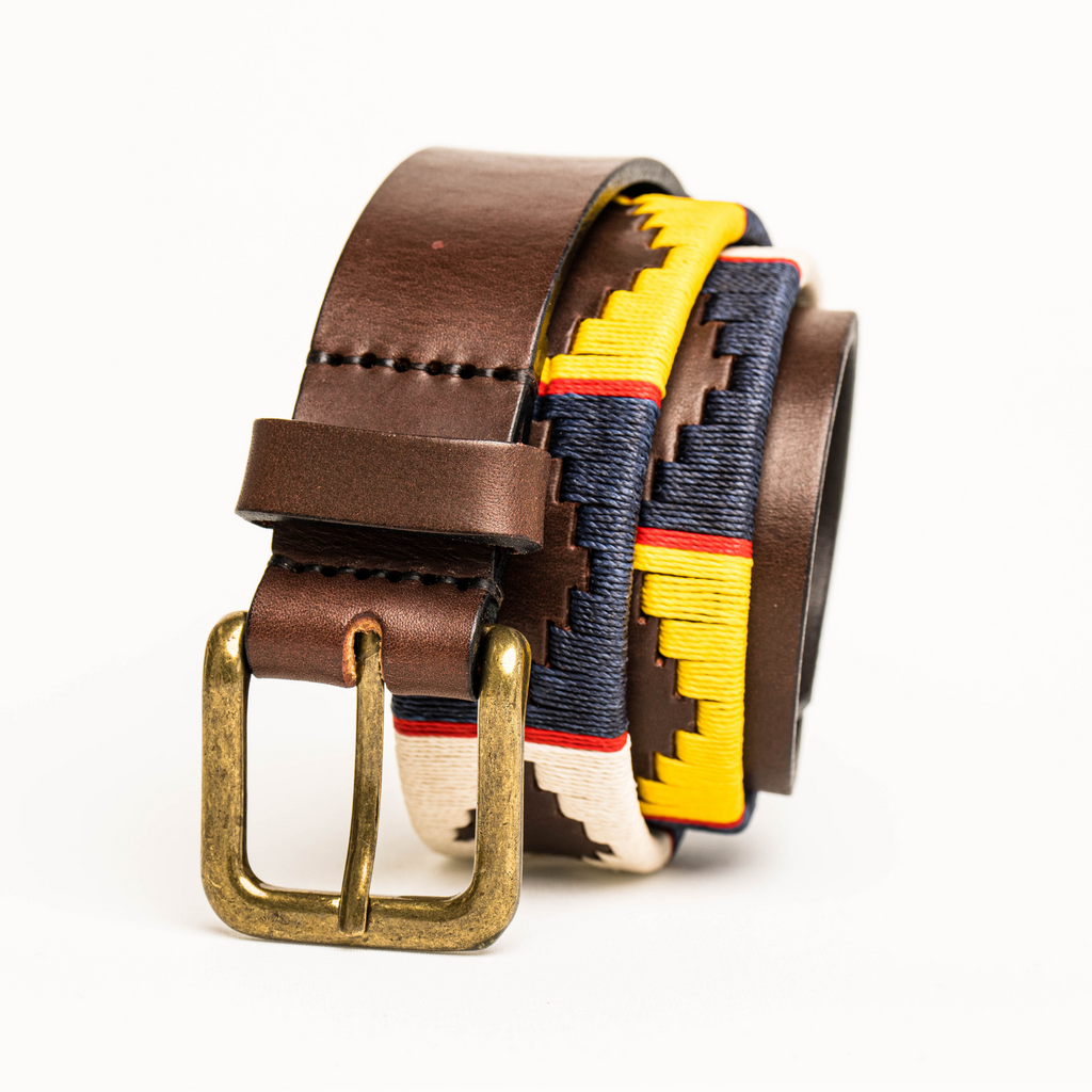 The Country Direct & Pampeano Rowallan Company (RowCo) Leather Polo Belt.