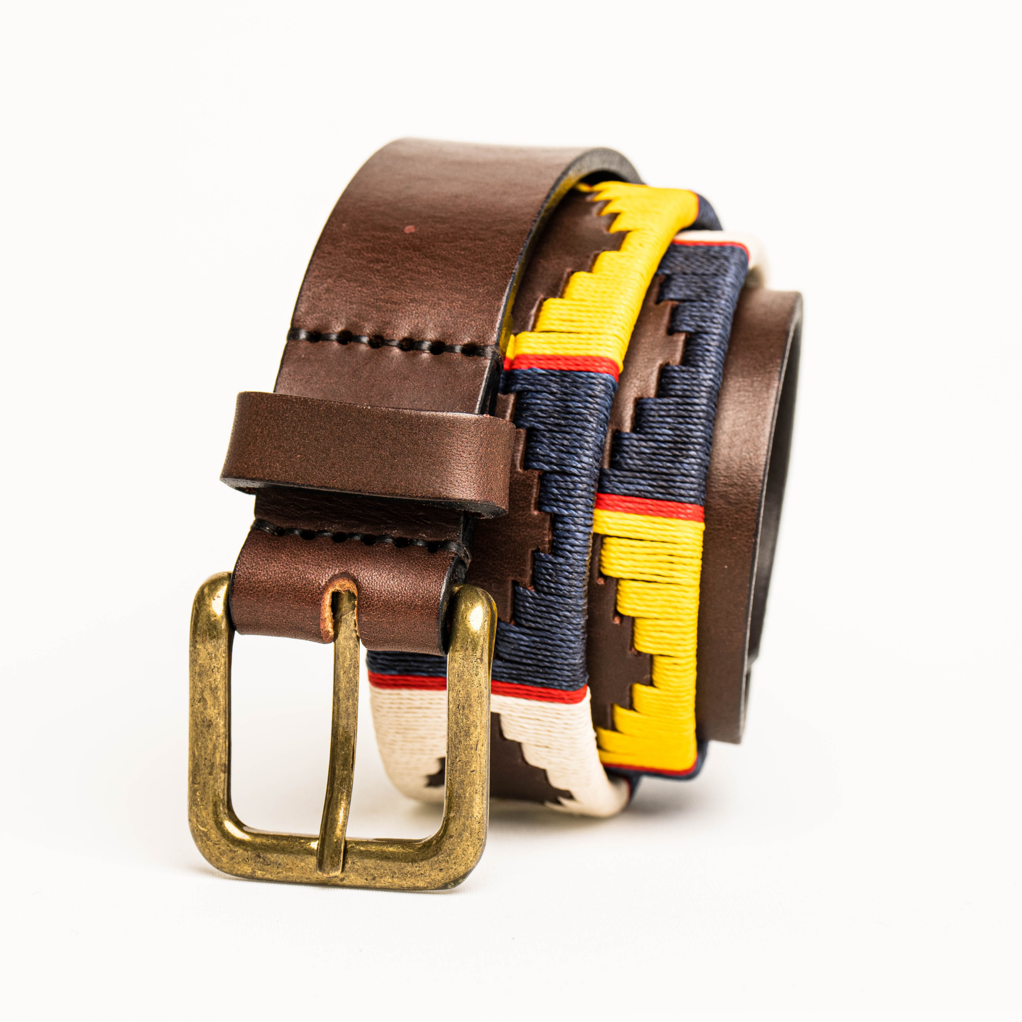 The Country Direct & Pampeano Rowallan Company (RowCo) Leather Polo Belt.