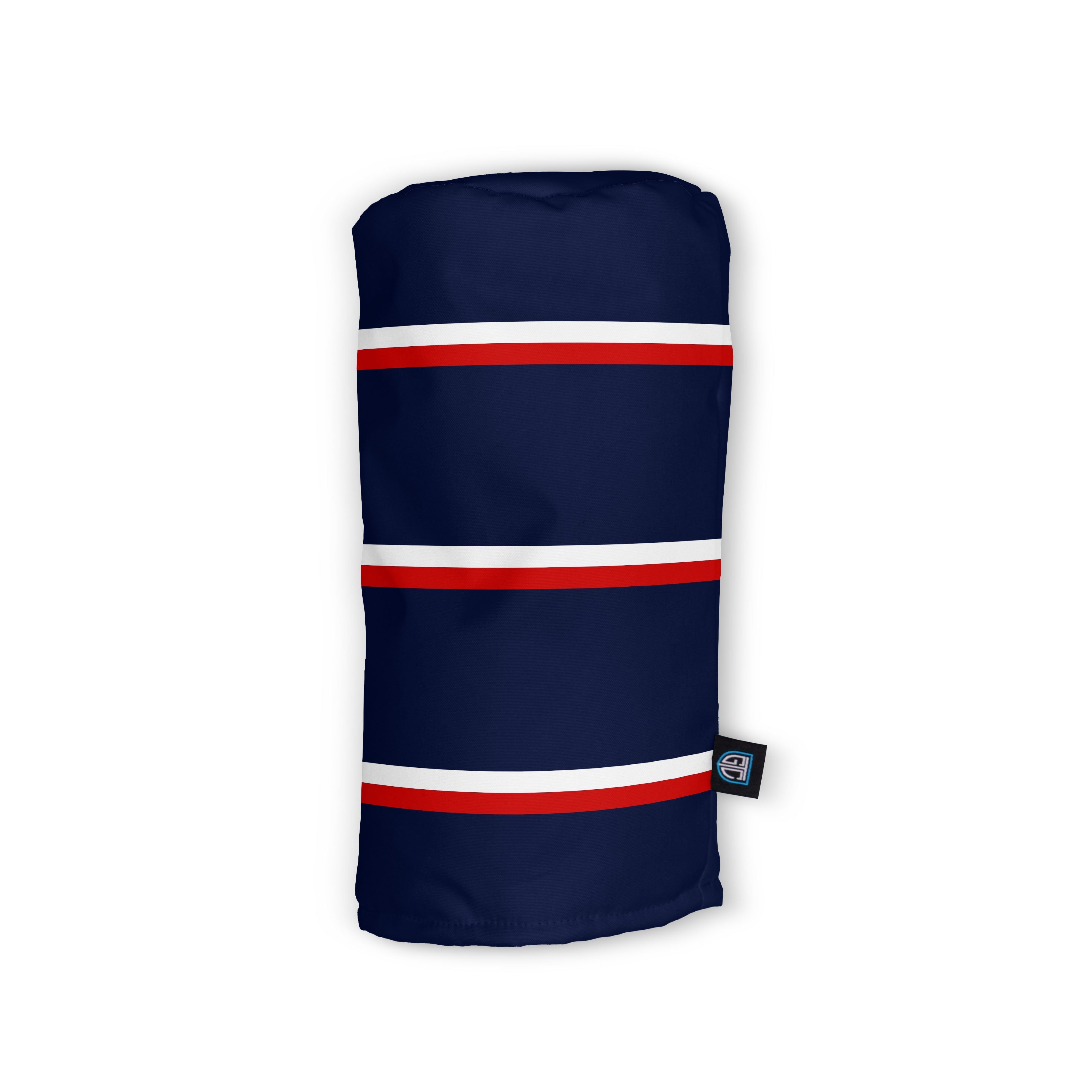 Royal Navy golf head covers handcrafted by Pampeano in regimental colours
